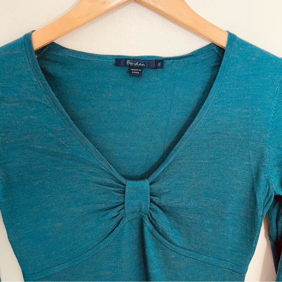 BODEN Lightweight Sweater Dress - Bodice Knot (Size 10, but runs small) - Picture 4 of 8